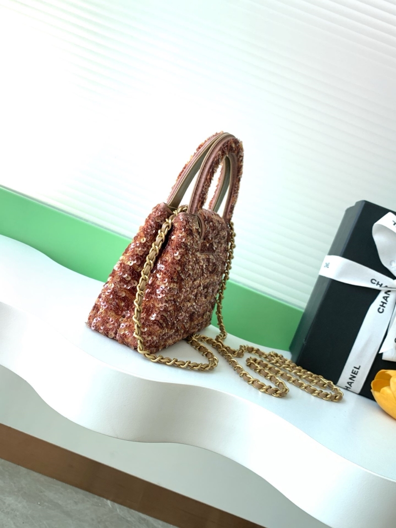 Ch**el top handle bags